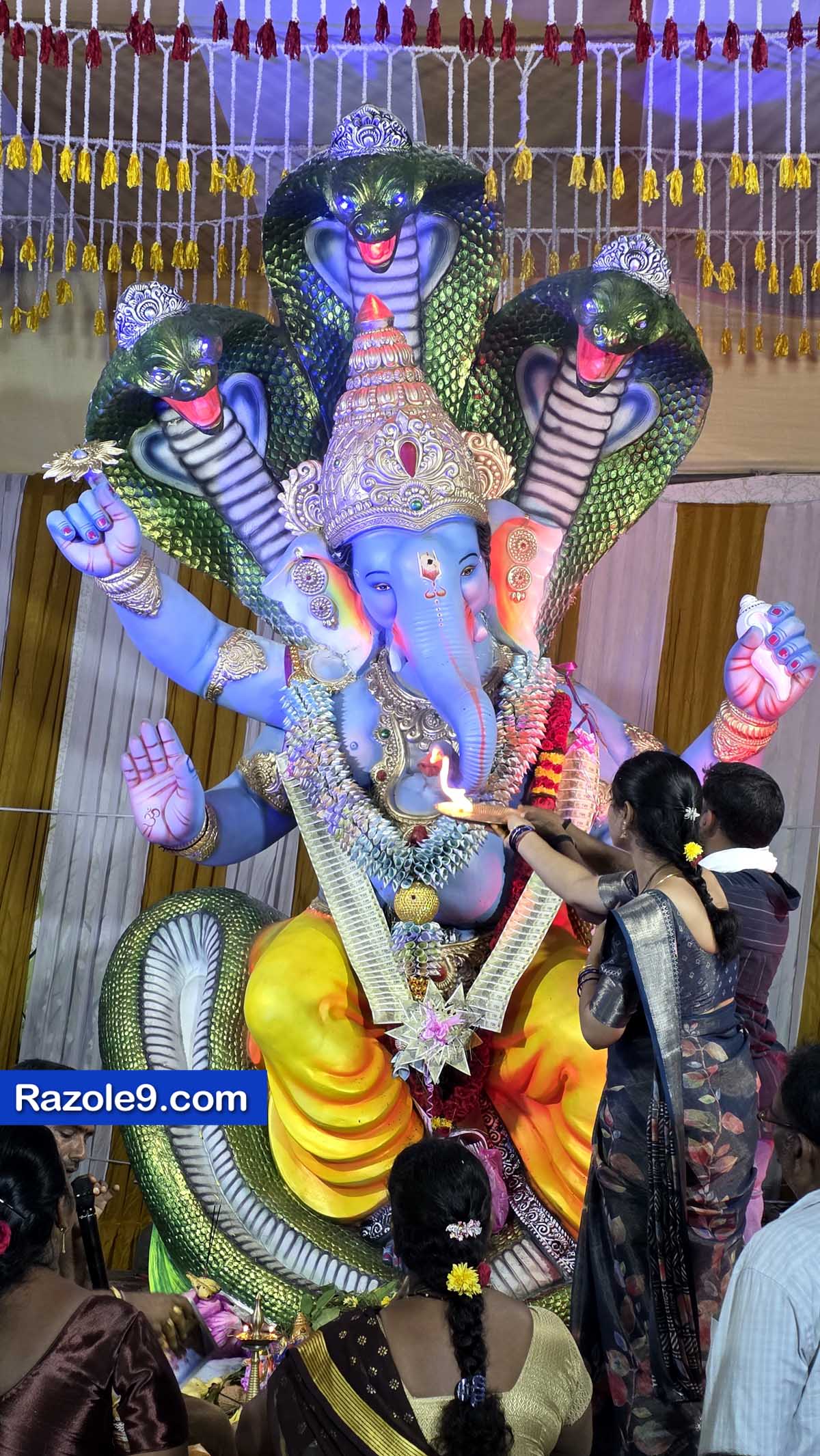 Razole Taluka Ganesh Nimajjanam